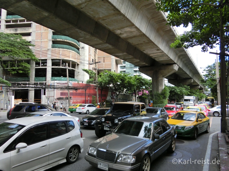 Verkehrschaos Bangkok